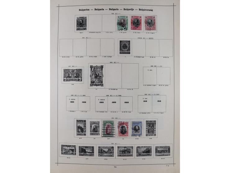 1840/1938 (ca.), mostly unused and used collection with focus on Europe with strength in the classic and semi-classic issues,