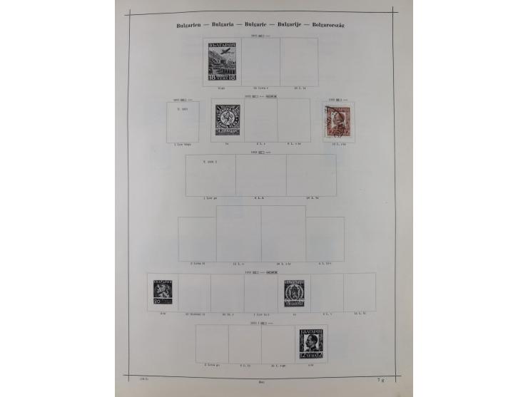 1840/1938 (ca.), mostly unused and used collection with focus on Europe with strength in the classic and semi-classic issues,