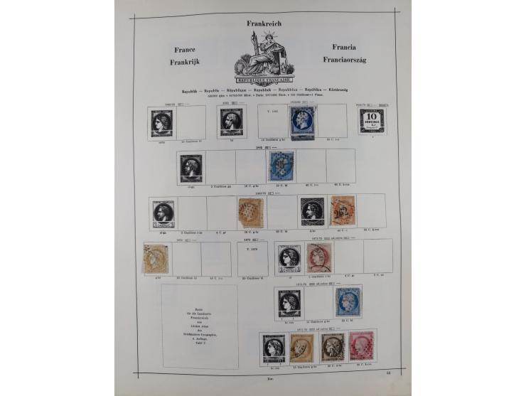 1840/1938 (ca.), mostly unused and used collection with focus on Europe with strength in the classic and semi-classic issues,