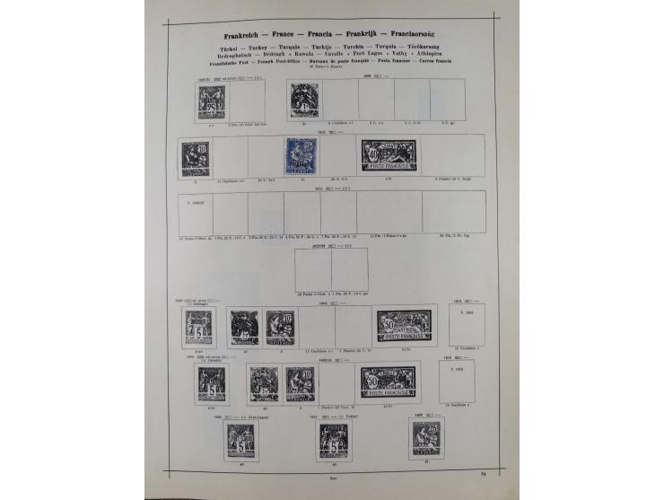 1840/1938 (ca.), mostly unused and used collection with focus on Europe with strength in the classic and semi-classic issues,