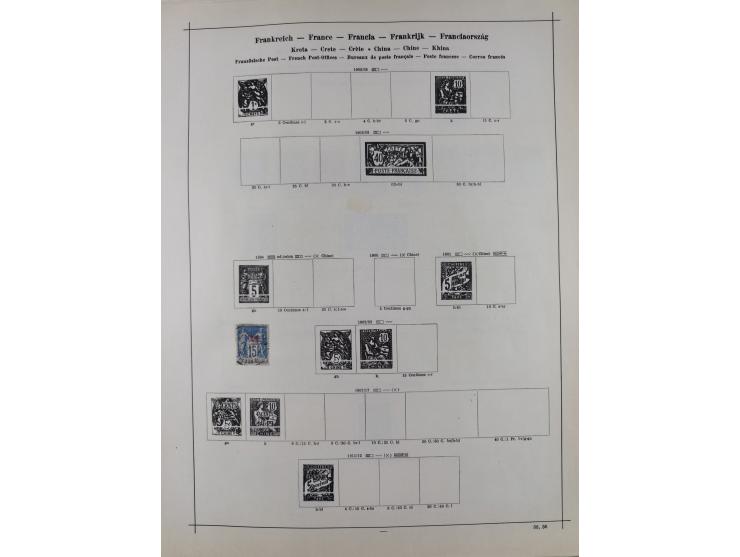 1840/1938 (ca.), mostly unused and used collection with focus on Europe with strength in the classic and semi-classic issues,