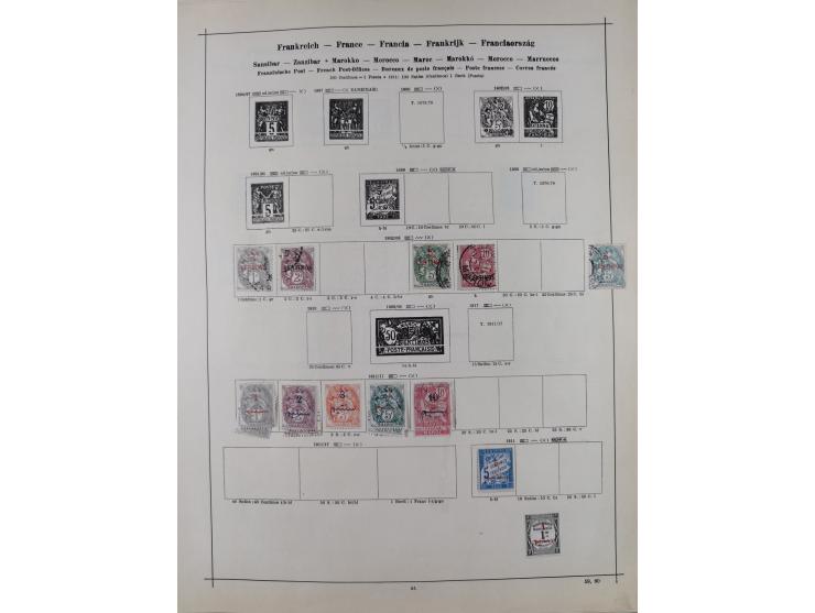 1840/1938 (ca.), mostly unused and used collection with focus on Europe with strength in the classic and semi-classic issues,