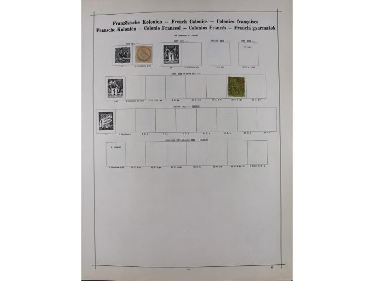 1840/1938 (ca.), mostly unused and used collection with focus on Europe with strength in the classic and semi-classic issues,