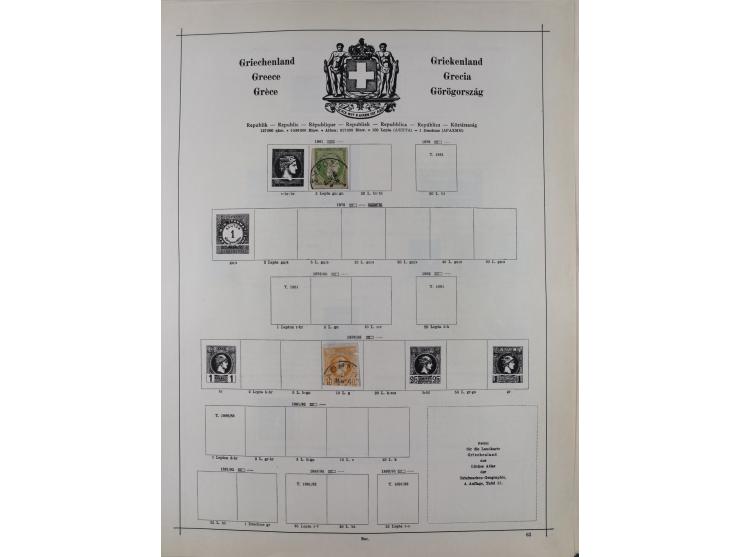 1840/1938 (ca.), mostly unused and used collection with focus on Europe with strength in the classic and semi-classic issues,