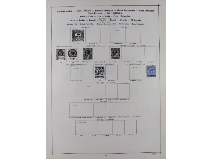 1840/1938 (ca.), mostly unused and used collection with focus on Europe with strength in the classic and semi-classic issues,