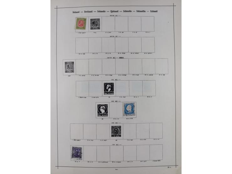 1840/1938 (ca.), mostly unused and used collection with focus on Europe with strength in the classic and semi-classic issues,