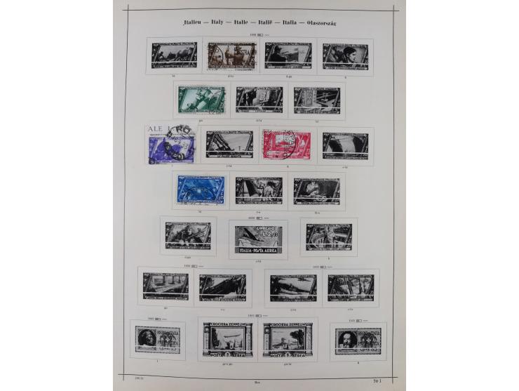 1840/1938 (ca.), mostly unused and used collection with focus on Europe with strength in the classic and semi-classic issues,