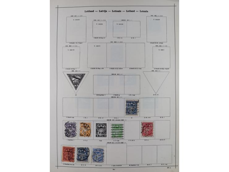 1840/1938 (ca.), mostly unused and used collection with focus on Europe with strength in the classic and semi-classic issues,