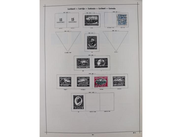 1840/1938 (ca.), mostly unused and used collection with focus on Europe with strength in the classic and semi-classic issues,