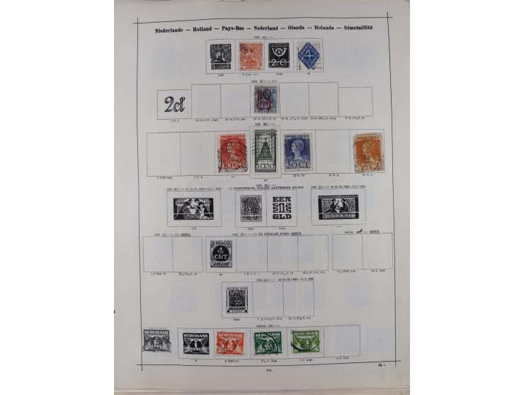 1840/1938 (ca.), mostly unused and used collection with focus on Europe with strength in the classic and semi-classic issues,