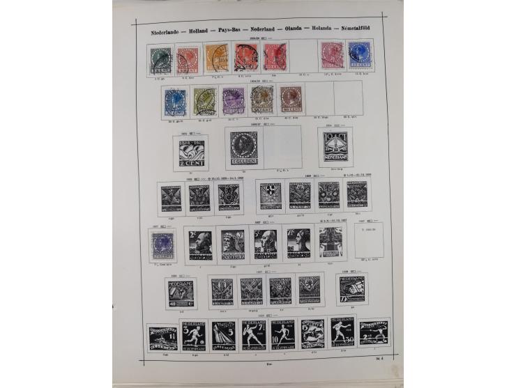 1840/1938 (ca.), mostly unused and used collection with focus on Europe with strength in the classic and semi-classic issues,