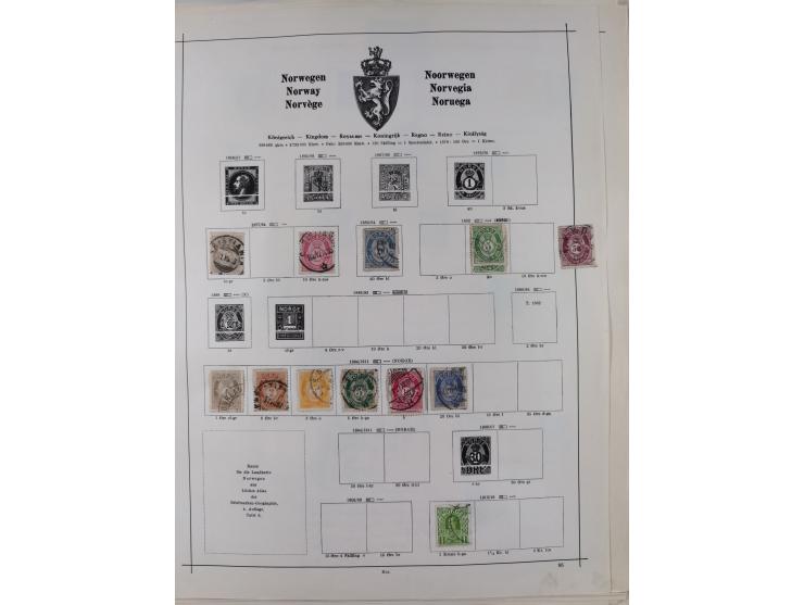 1840/1938 (ca.), mostly unused and used collection with focus on Europe with strength in the classic and semi-classic issues,