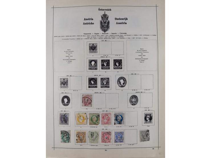 1840/1938 (ca.), mostly unused and used collection with focus on Europe with strength in the classic and semi-classic issues,