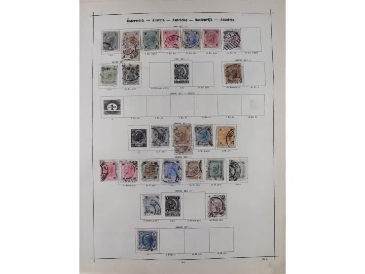 1840/1938 (ca.), mostly unused and used collection with focus on Europe with strength in the classic and semi-classic issues,