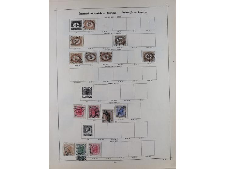 1840/1938 (ca.), mostly unused and used collection with focus on Europe with strength in the classic and semi-classic issues,