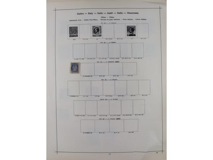 1840/1938 (ca.), mostly unused and used collection with focus on Europe with strength in the classic and semi-classic issues,