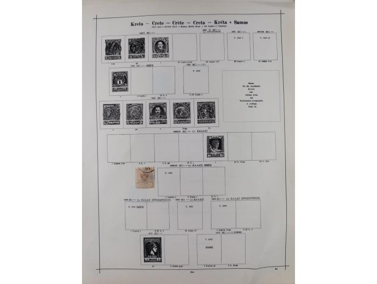 1840/1938 (ca.), mostly unused and used collection with focus on Europe with strength in the classic and semi-classic issues,