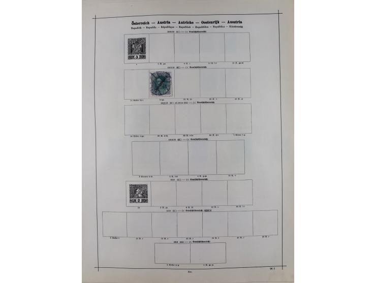 1840/1938 (ca.), mostly unused and used collection with focus on Europe with strength in the classic and semi-classic issues,