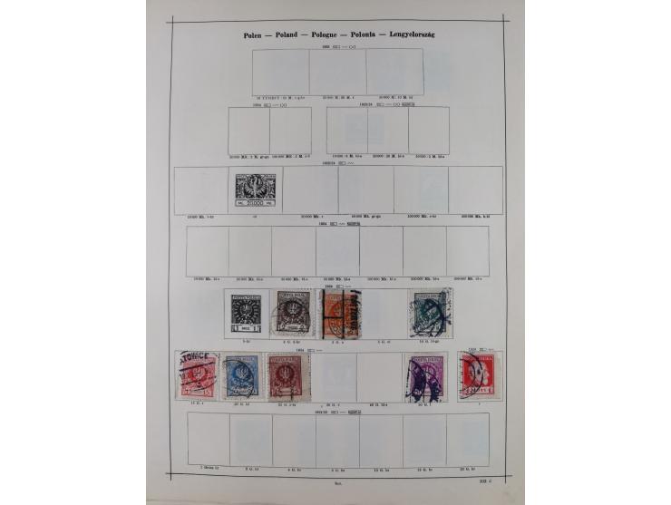 1840/1938 (ca.), mostly unused and used collection with focus on Europe with strength in the classic and semi-classic issues,