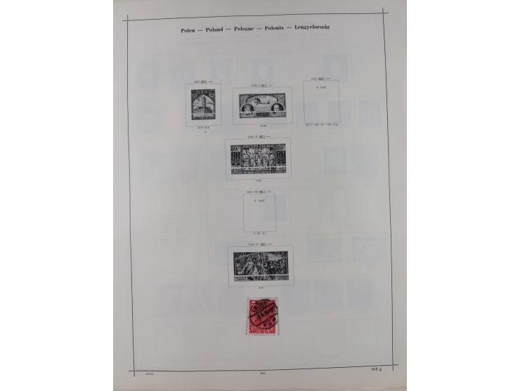 1840/1938 (ca.), mostly unused and used collection with focus on Europe with strength in the classic and semi-classic issues,