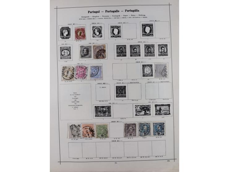 1840/1938 (ca.), mostly unused and used collection with focus on Europe with strength in the classic and semi-classic issues,