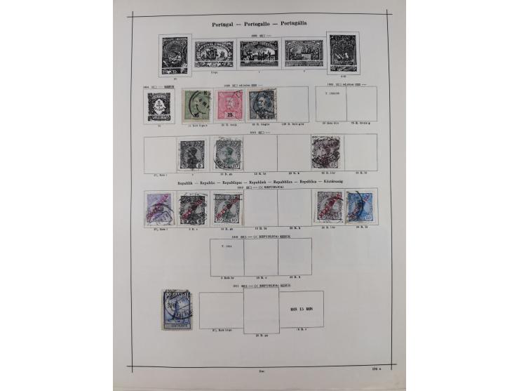 1840/1938 (ca.), mostly unused and used collection with focus on Europe with strength in the classic and semi-classic issues,