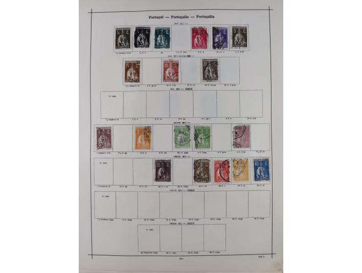 1840/1938 (ca.), mostly unused and used collection with focus on Europe with strength in the classic and semi-classic issues,