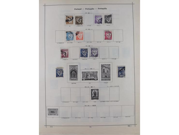 1840/1938 (ca.), mostly unused and used collection with focus on Europe with strength in the classic and semi-classic issues,