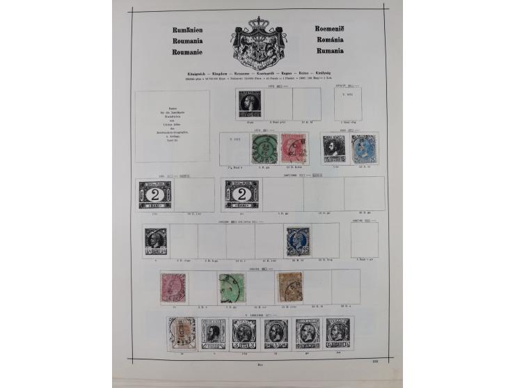 1840/1938 (ca.), mostly unused and used collection with focus on Europe with strength in the classic and semi-classic issues,