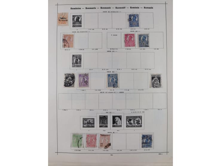 1840/1938 (ca.), mostly unused and used collection with focus on Europe with strength in the classic and semi-classic issues,