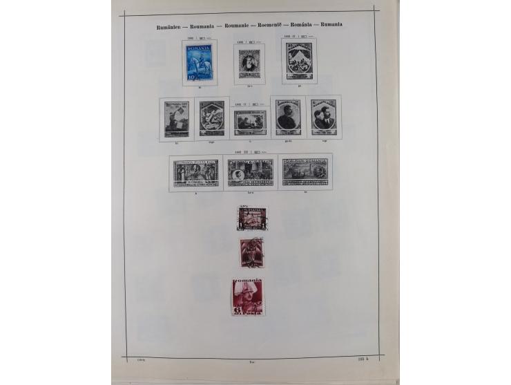 1840/1938 (ca.), mostly unused and used collection with focus on Europe with strength in the classic and semi-classic issues,