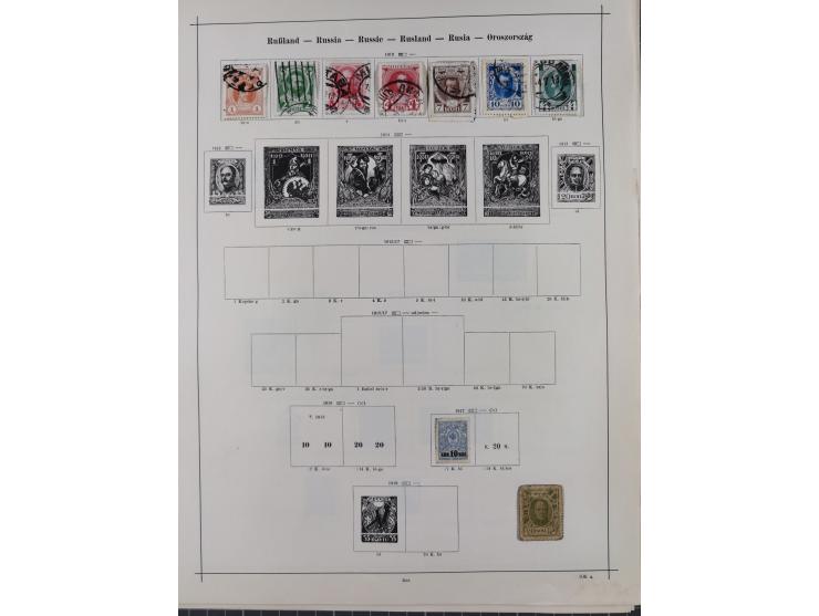 1840/1938 (ca.), mostly unused and used collection with focus on Europe with strength in the classic and semi-classic issues,