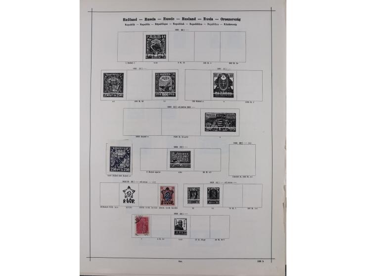 1840/1938 (ca.), mostly unused and used collection with focus on Europe with strength in the classic and semi-classic issues,