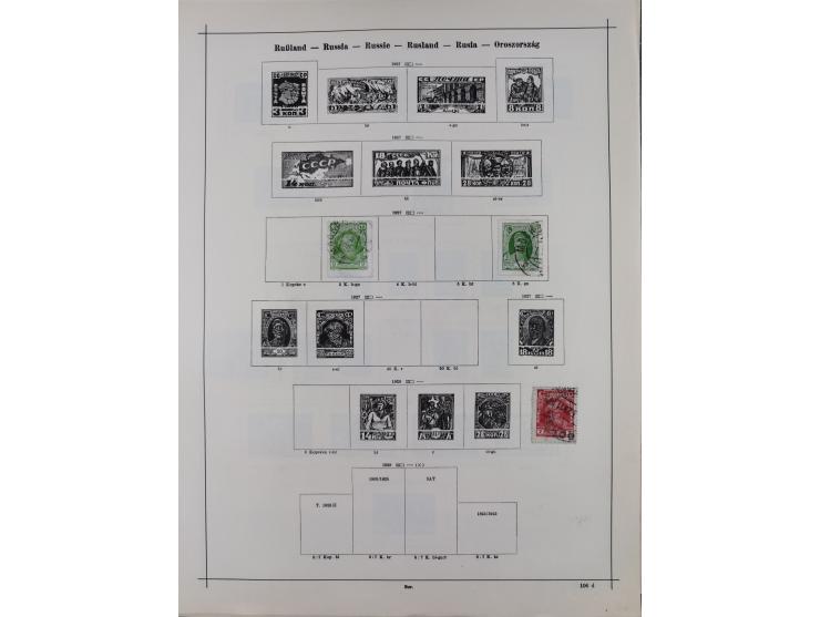 1840/1938 (ca.), mostly unused and used collection with focus on Europe with strength in the classic and semi-classic issues,