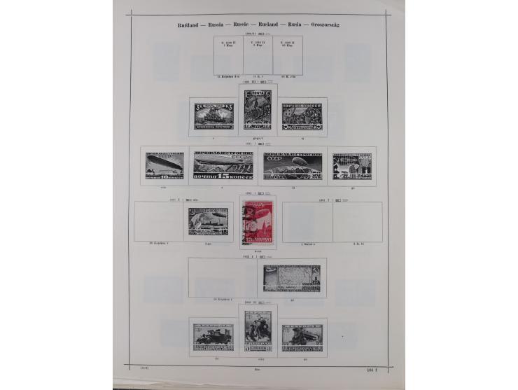 1840/1938 (ca.), mostly unused and used collection with focus on Europe with strength in the classic and semi-classic issues,