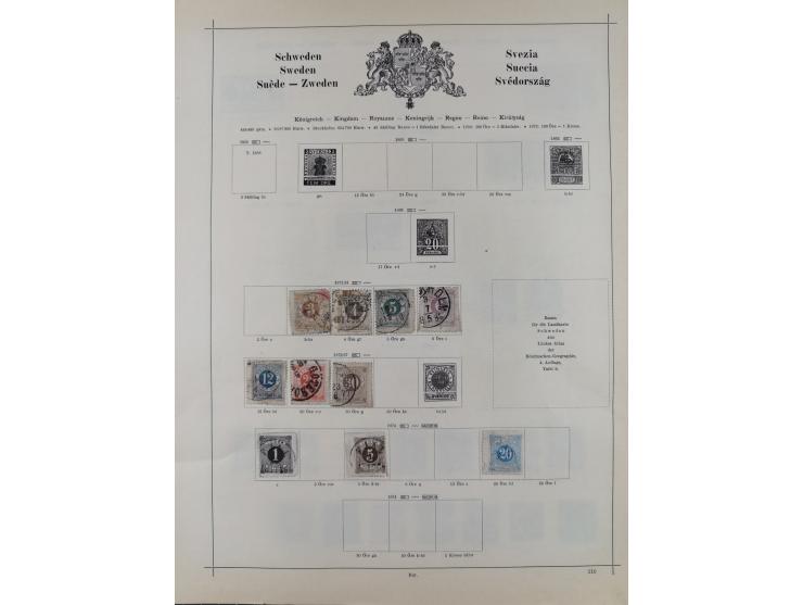 1840/1938 (ca.), mostly unused and used collection with focus on Europe with strength in the classic and semi-classic issues,