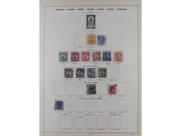 1840/1938 (ca.), mostly unused and used collection with focus on Europe with strength in the classic and semi-classic issues,