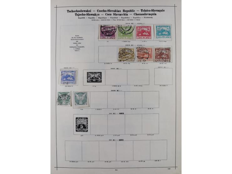 1840/1938 (ca.), mostly unused and used collection with focus on Europe with strength in the classic and semi-classic issues,