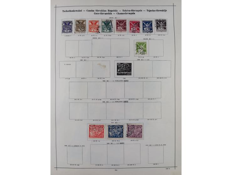 1840/1938 (ca.), mostly unused and used collection with focus on Europe with strength in the classic and semi-classic issues,