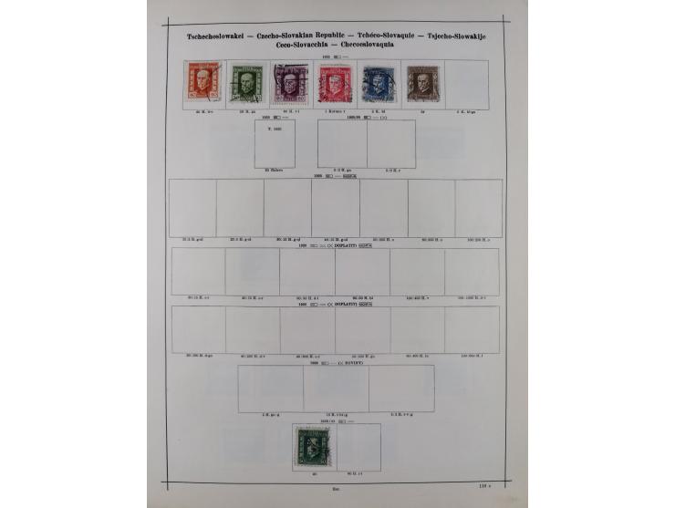 1840/1938 (ca.), mostly unused and used collection with focus on Europe with strength in the classic and semi-classic issues,