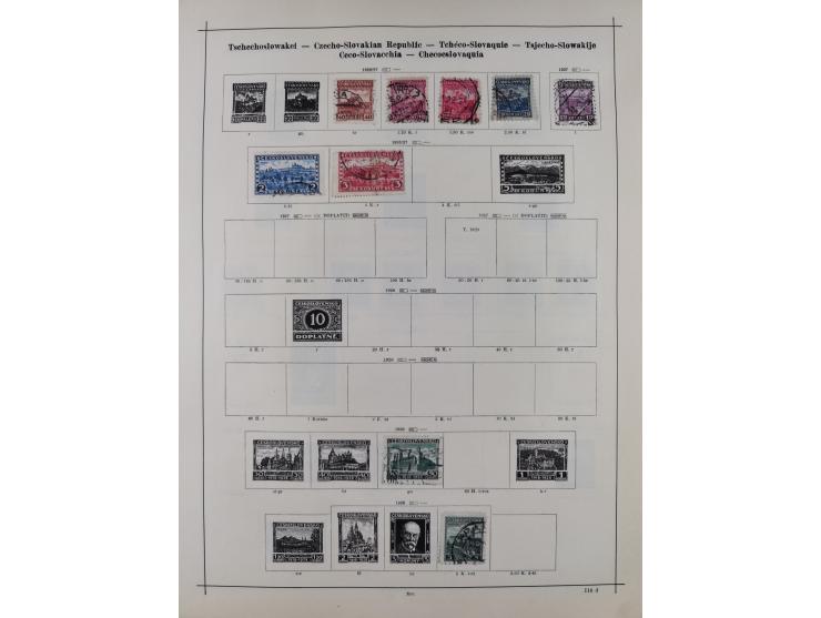 1840/1938 (ca.), mostly unused and used collection with focus on Europe with strength in the classic and semi-classic issues,