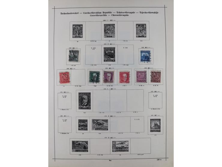 1840/1938 (ca.), mostly unused and used collection with focus on Europe with strength in the classic and semi-classic issues,