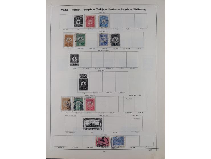 1840/1938 (ca.), mostly unused and used collection with focus on Europe with strength in the classic and semi-classic issues,