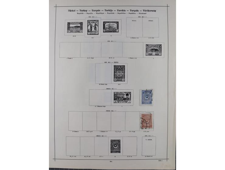 1840/1938 (ca.), mostly unused and used collection with focus on Europe with strength in the classic and semi-classic issues,