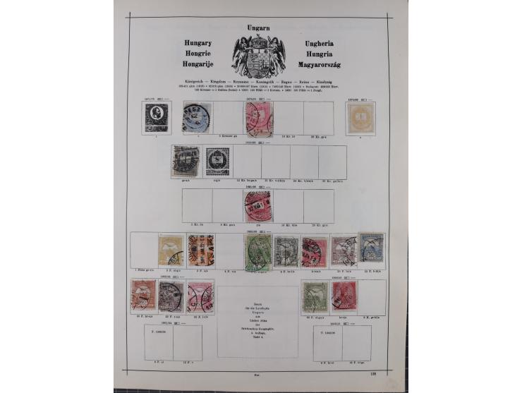 1840/1938 (ca.), mostly unused and used collection with focus on Europe with strength in the classic and semi-classic issues,