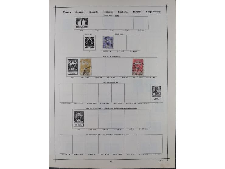 1840/1938 (ca.), mostly unused and used collection with focus on Europe with strength in the classic and semi-classic issues,