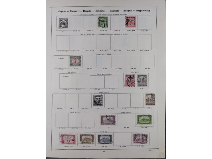 1840/1938 (ca.), mostly unused and used collection with focus on Europe with strength in the classic and semi-classic issues,