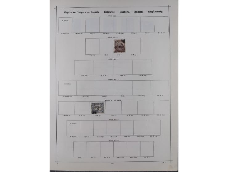 1840/1938 (ca.), mostly unused and used collection with focus on Europe with strength in the classic and semi-classic issues,