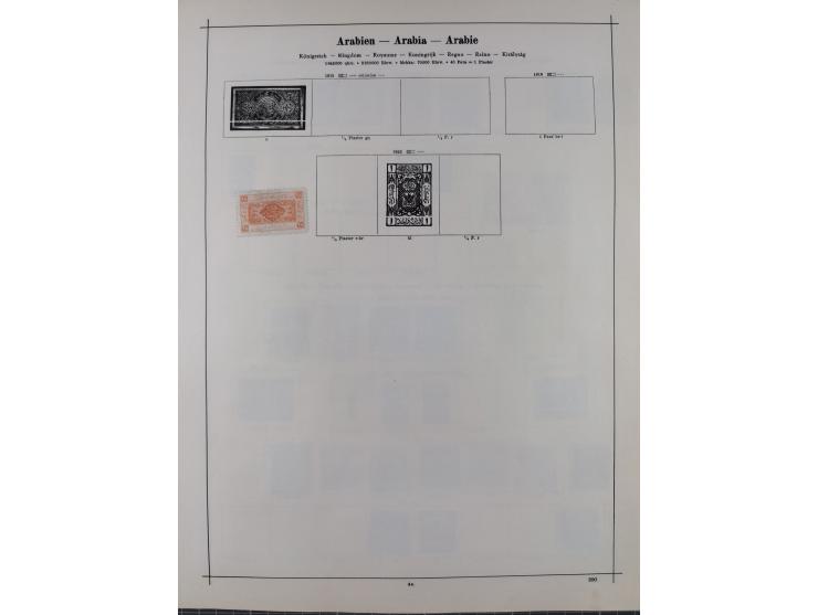 1840/1938 (ca.), mostly unused and used collection with focus on Europe with strength in the classic and semi-classic issues,