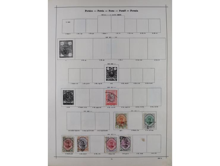 1840/1938 (ca.), mostly unused and used collection with focus on Europe with strength in the classic and semi-classic issues,